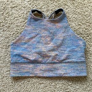 Lululemon high neck, longline align bra.